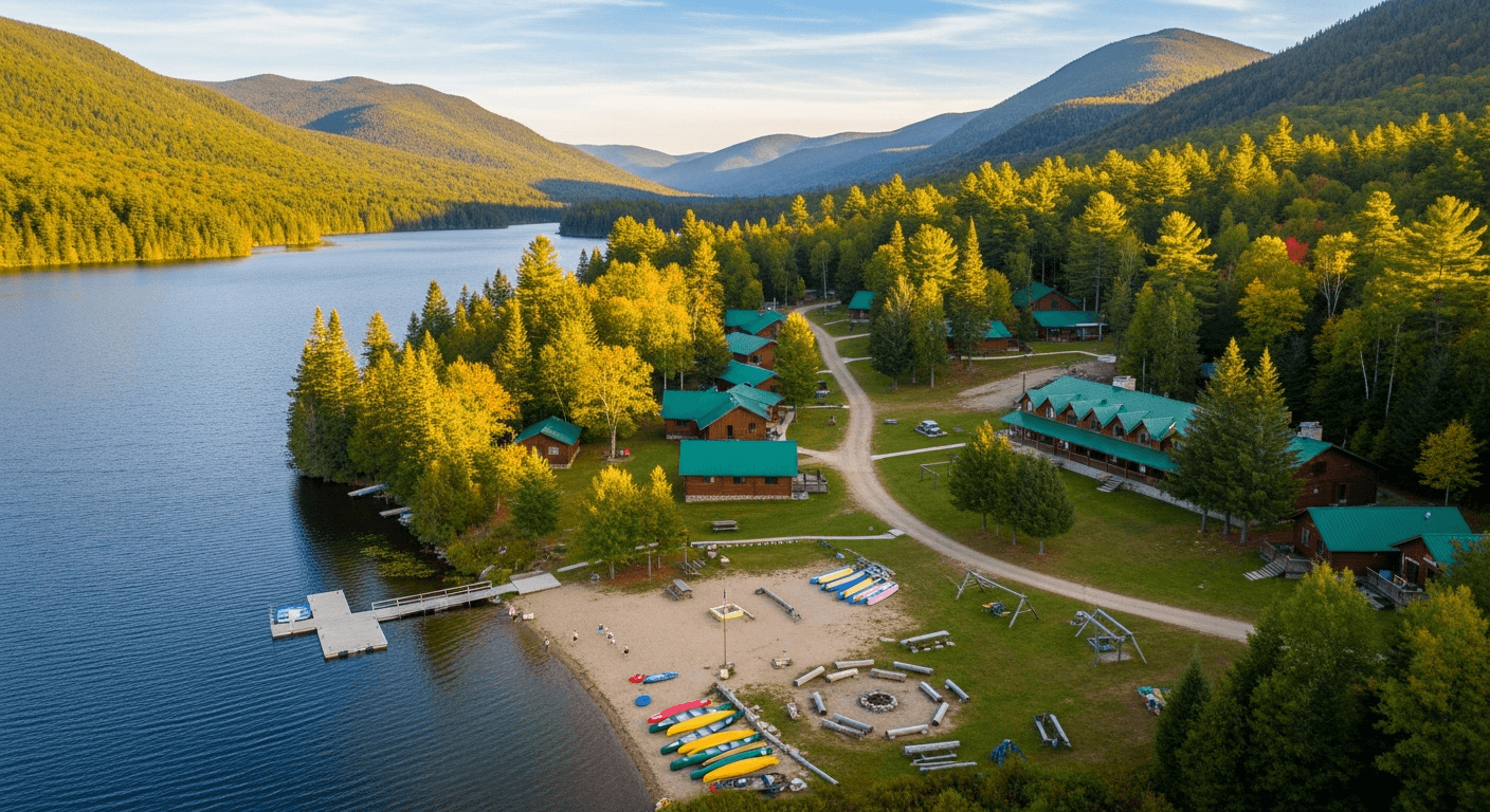 Beautiful camp and retreat center in nature